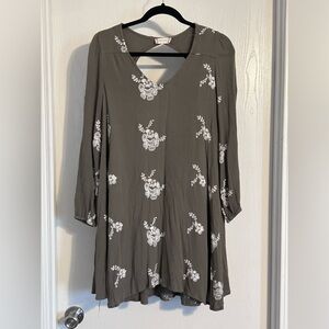 Altar'd State | Olive Tunic Dress | Size Small